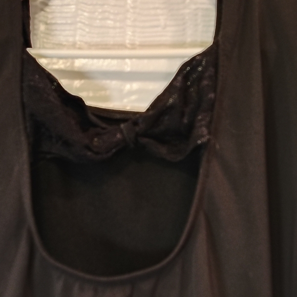 Eurotard Girls Lycra Blend Short Sleeve Dance Leotard Dress Black Size Lg Dance - Picture 5 of 6